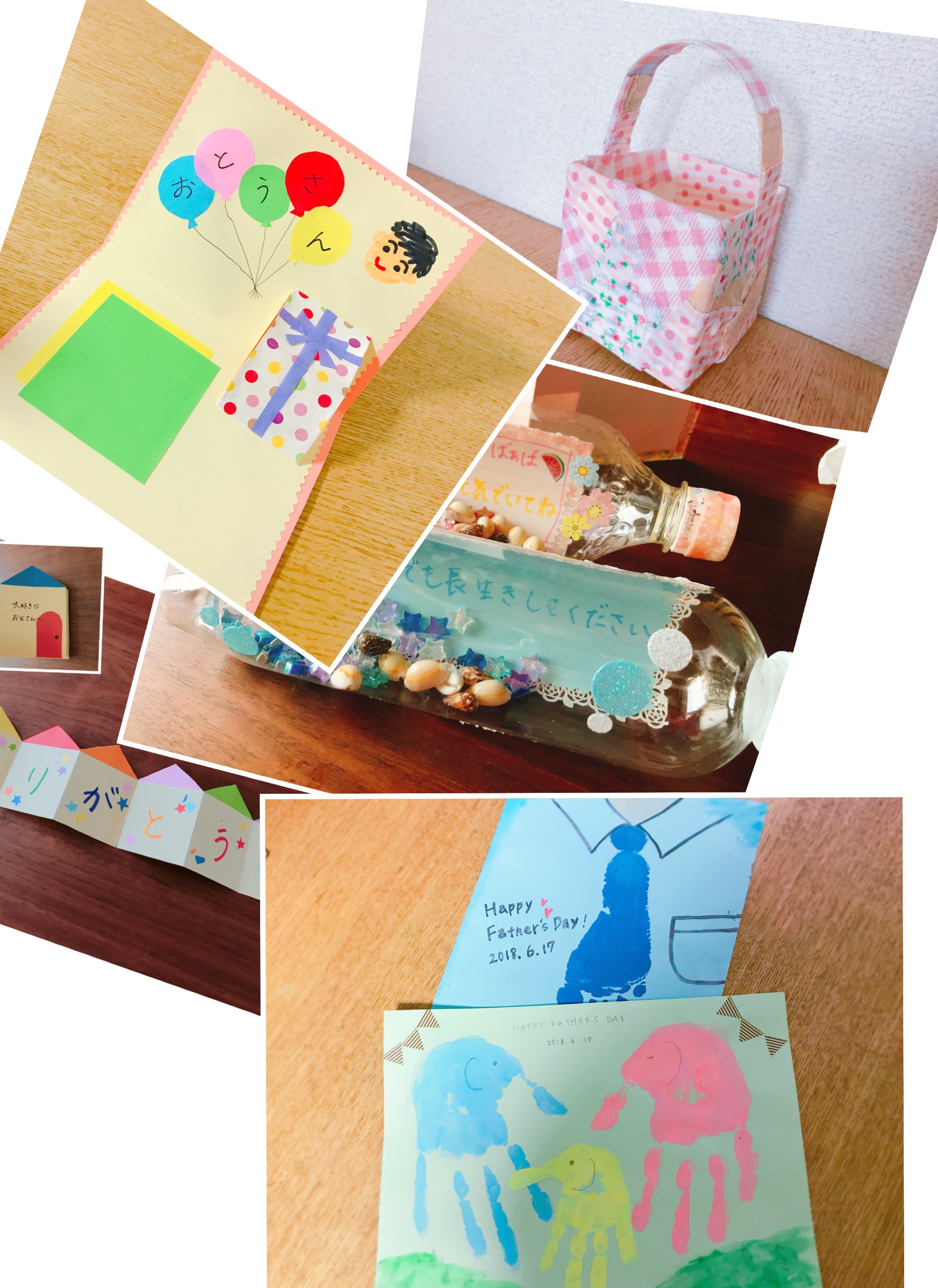 父の日プレゼントは手作で 子供でも簡単な工作 メッセージカード作り Kodomoto