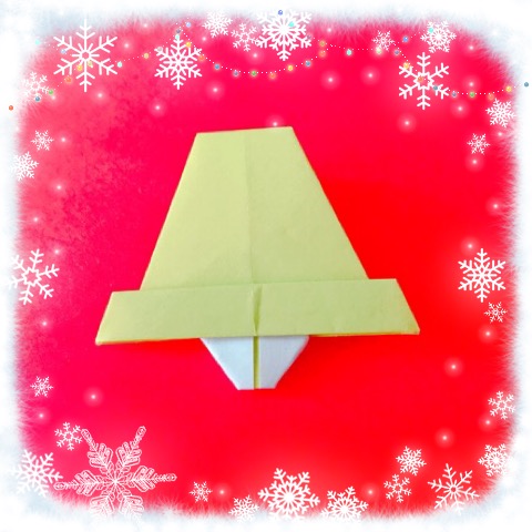 折り紙で鐘 ベル の折り方 クリスマスの飾りのリースやツリーに Kodomoto