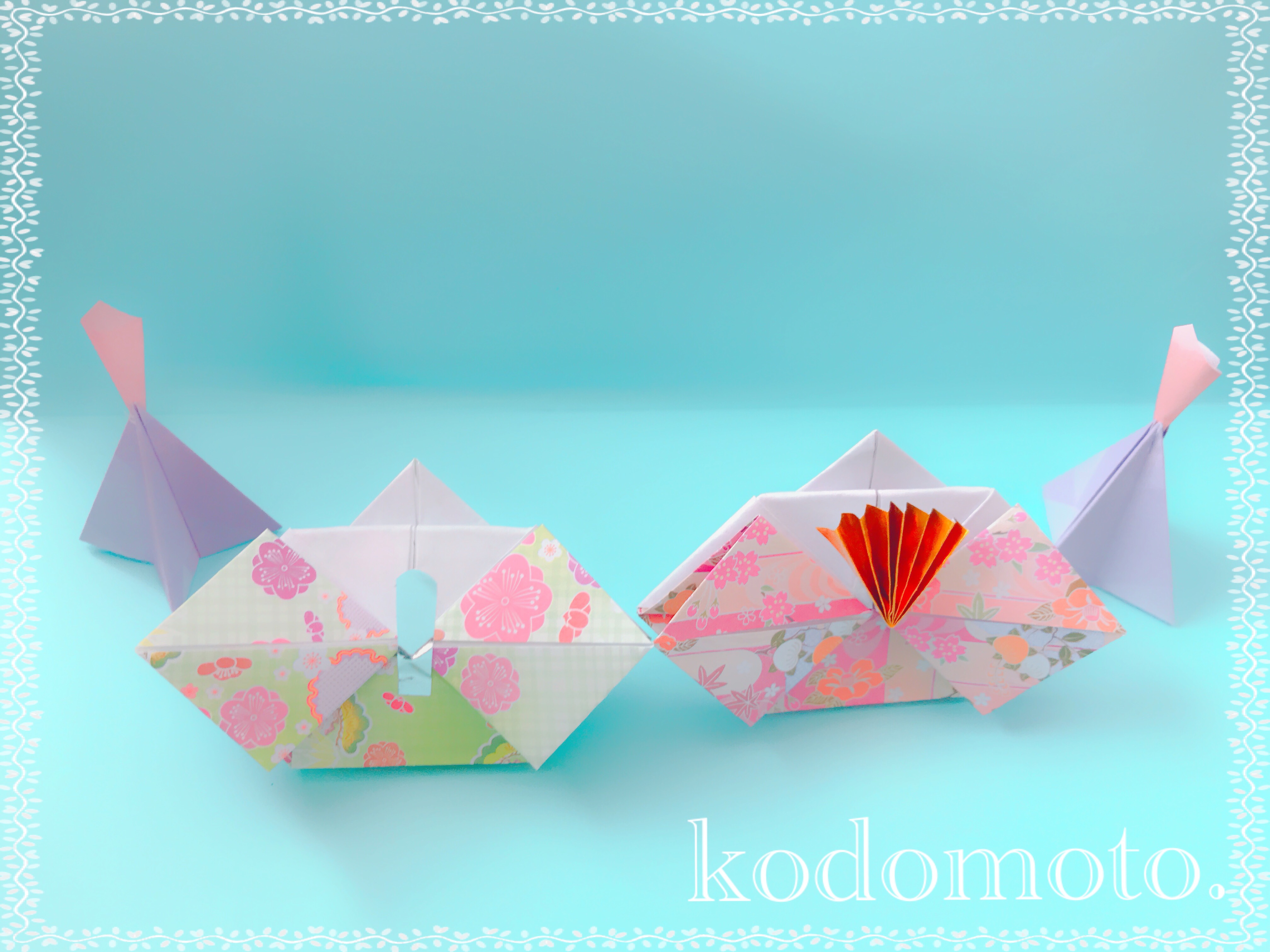 折り紙でぼんぼり 立体 簡単な折り方をご紹介 Kodomoto
