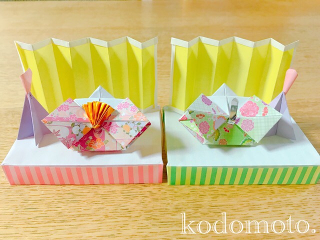 お雛様の折り紙 作り方まとめ 簡単だから子供でも作れるよ Kodomoto