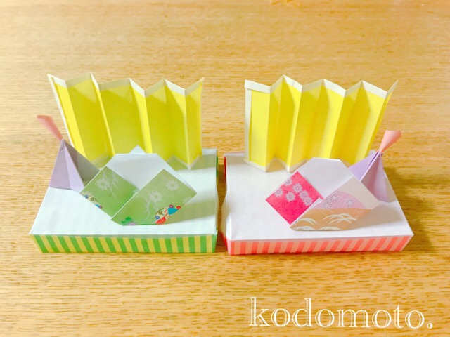 お雛様を折り紙で 1番簡単な折り方 子どもにおすすめ Kodomoto