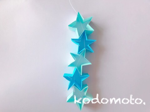 星綴りを作ろう 七夕飾りにおすすめ 作り方は簡単だよ Kodomoto